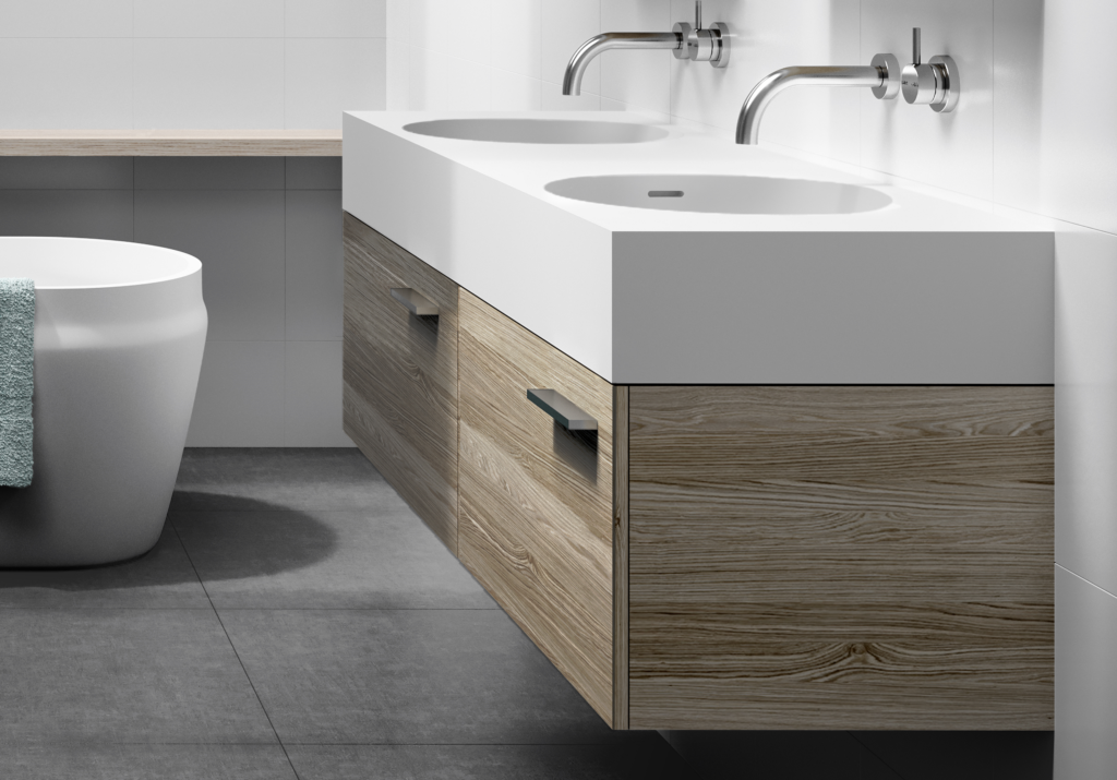 Slimline Vanity Units Bathroom Furniture