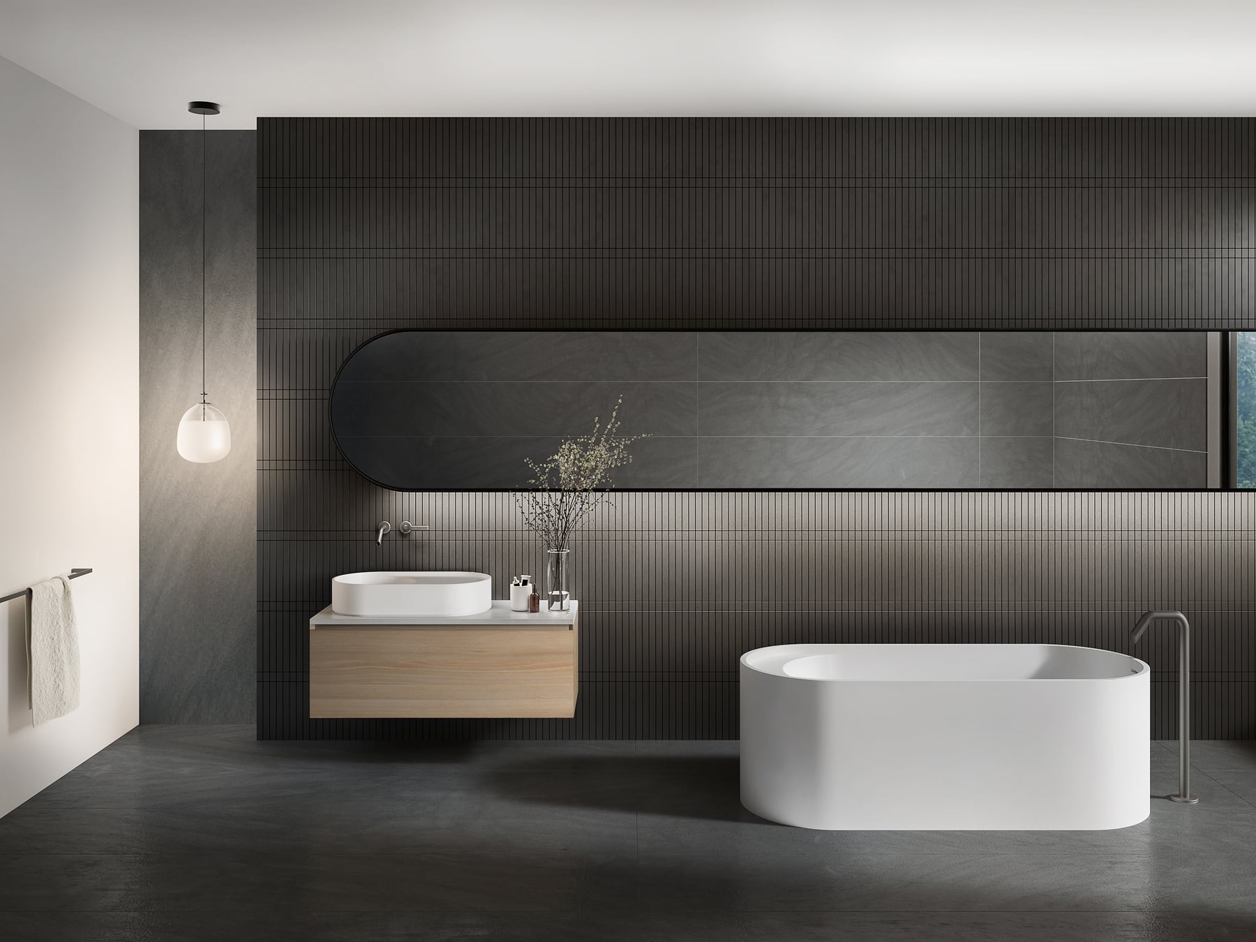 indoors, interior design, bathing, tub, lamp, bathtub, person, sink