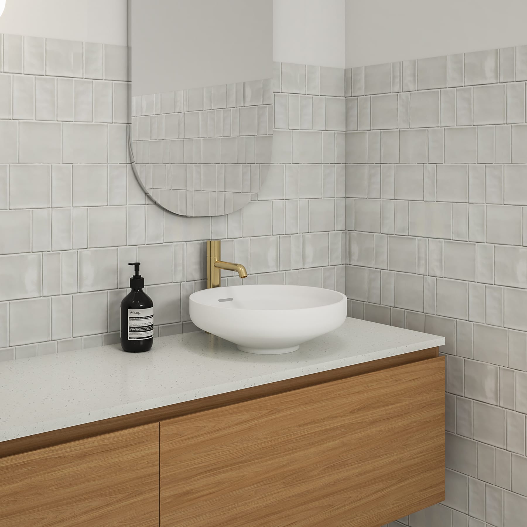 400 Round Overflow Basin