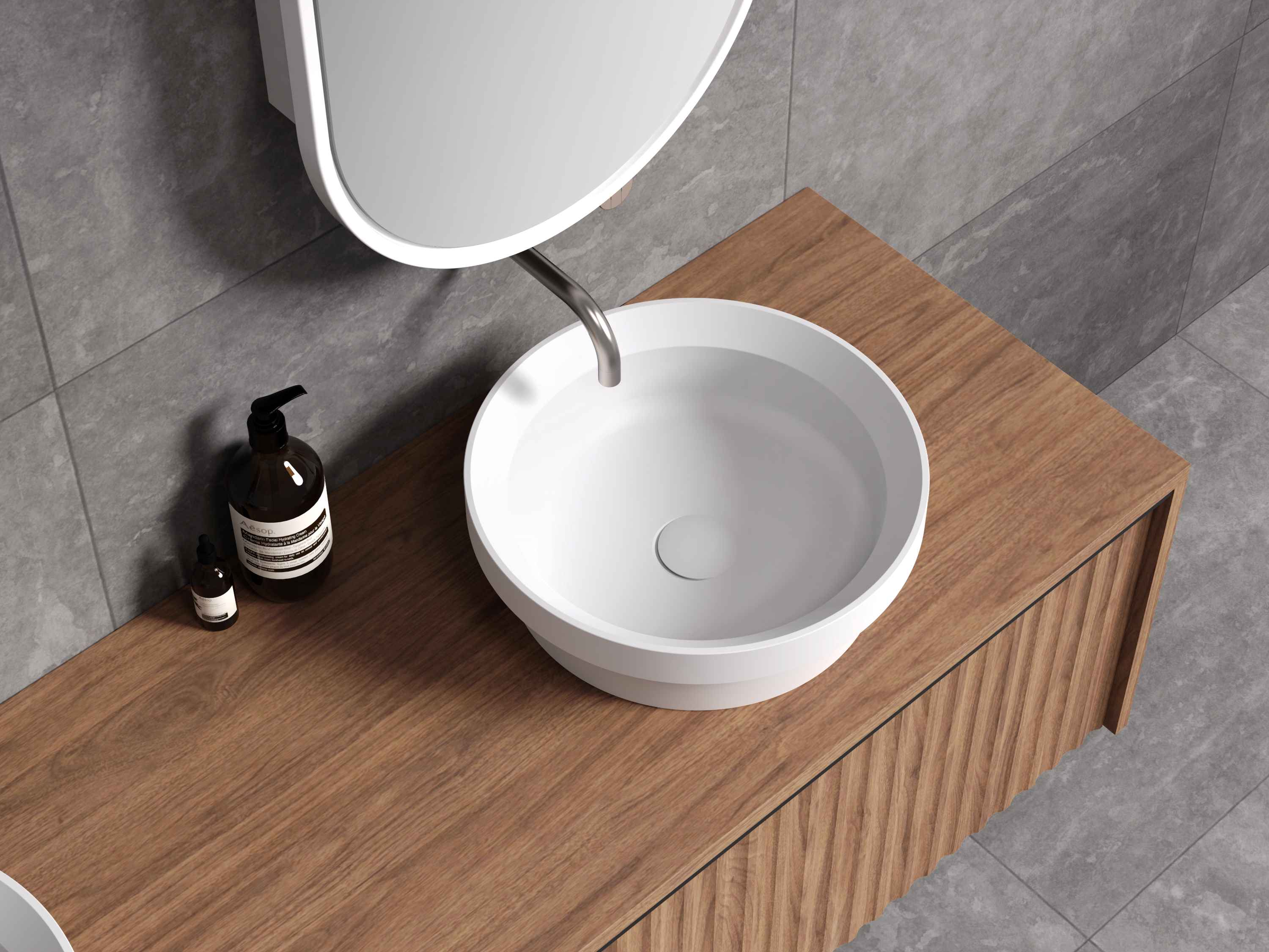 Père Round Above Counter Basin