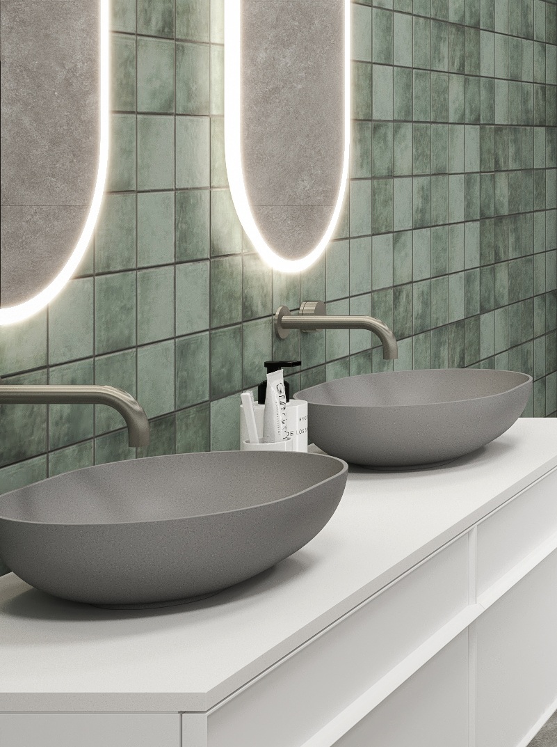 Villa Thin Edge 485 Oval Basin