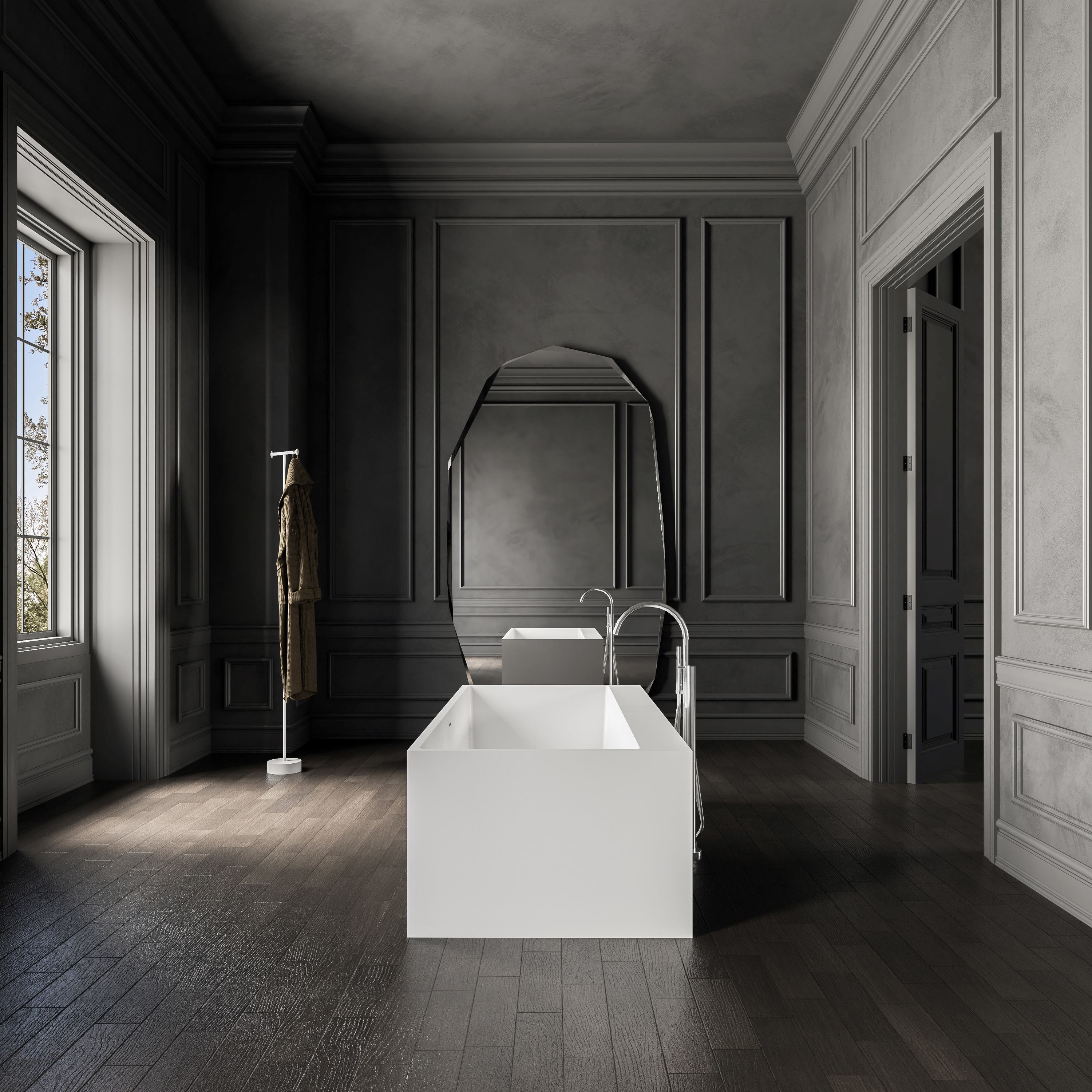 CDesign 1700 Freestanding & Back To Wall Bath 