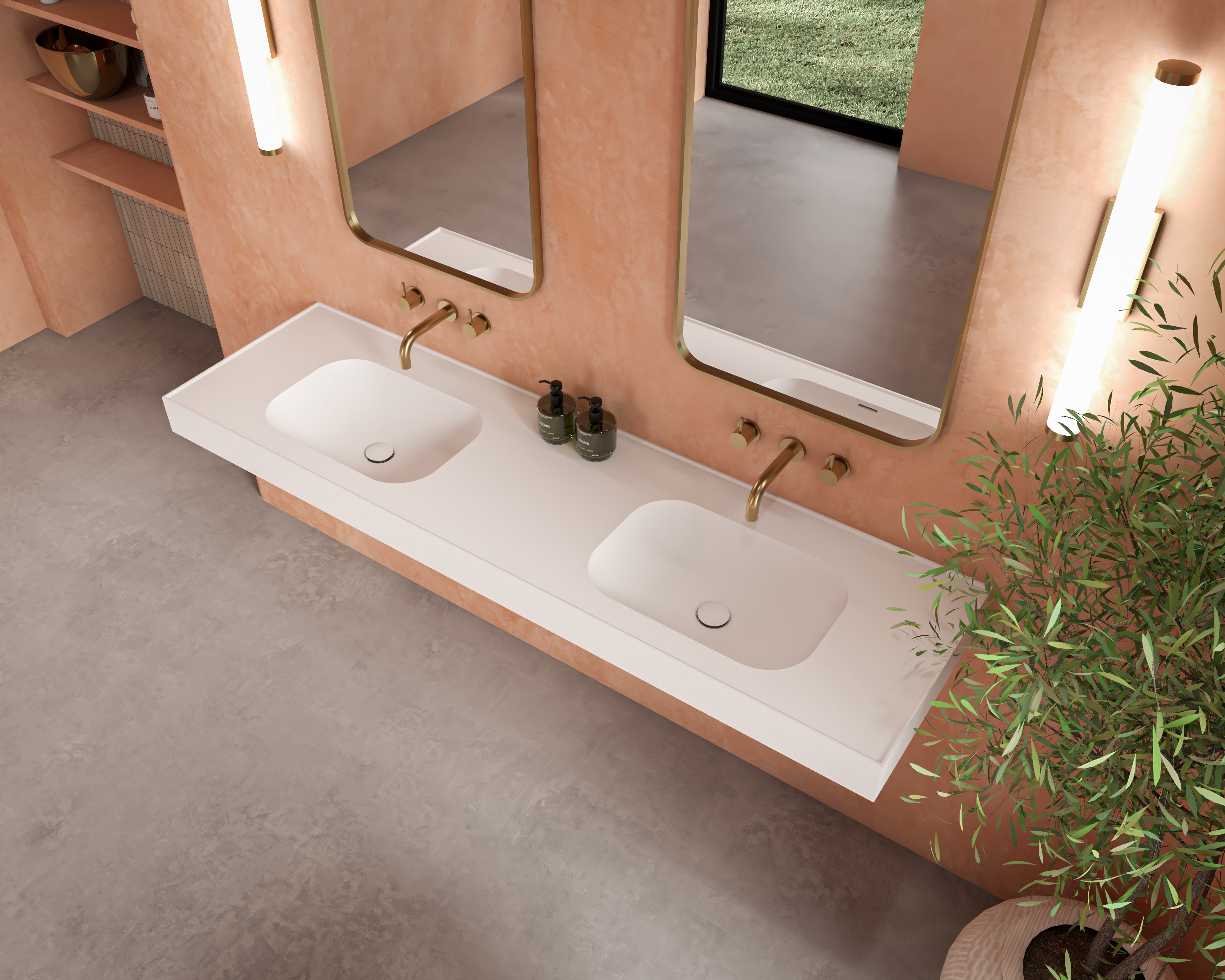 Mia 1800 Double Basin