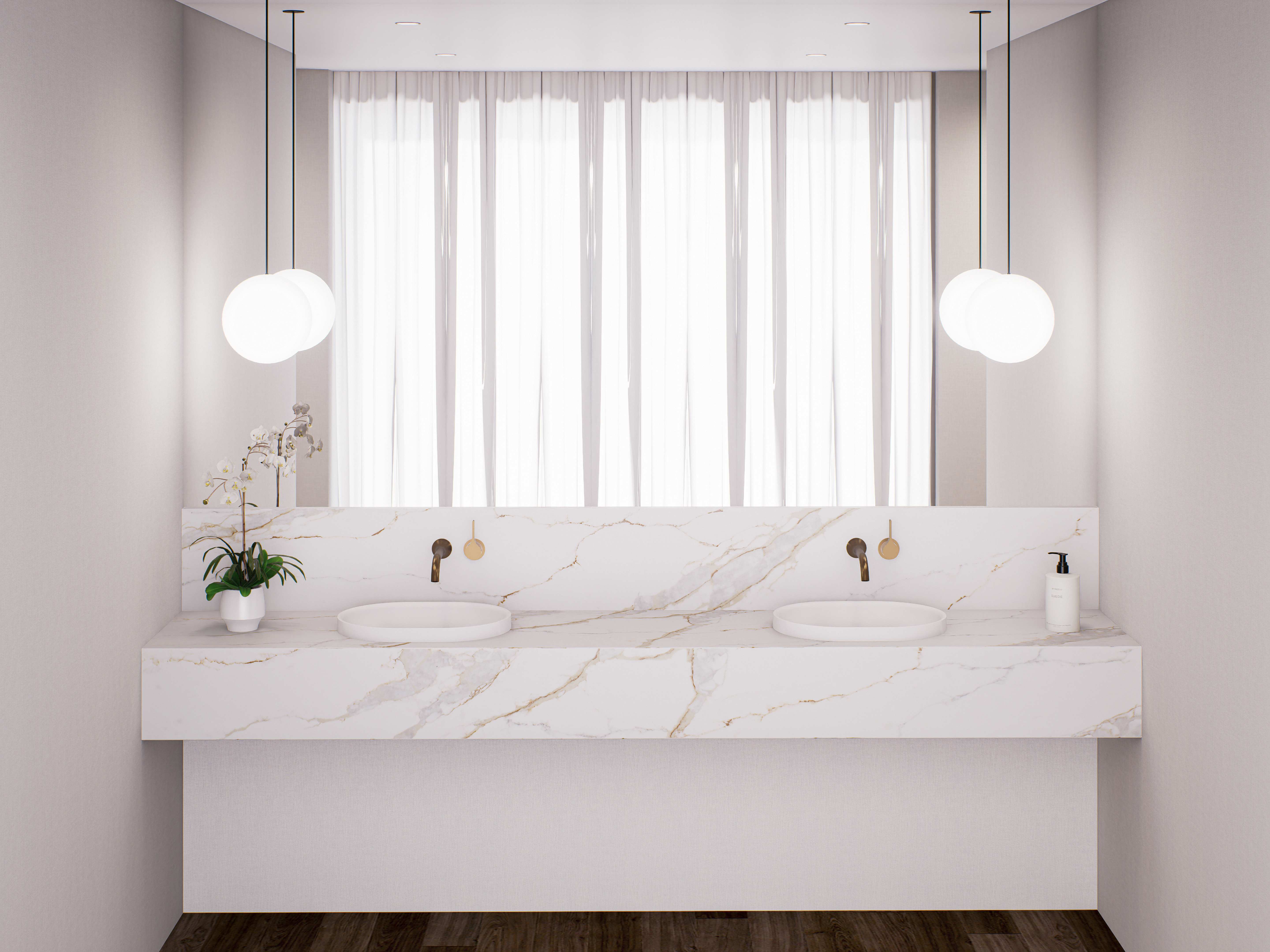 Benna 500 Semi Inset Oval Basin 