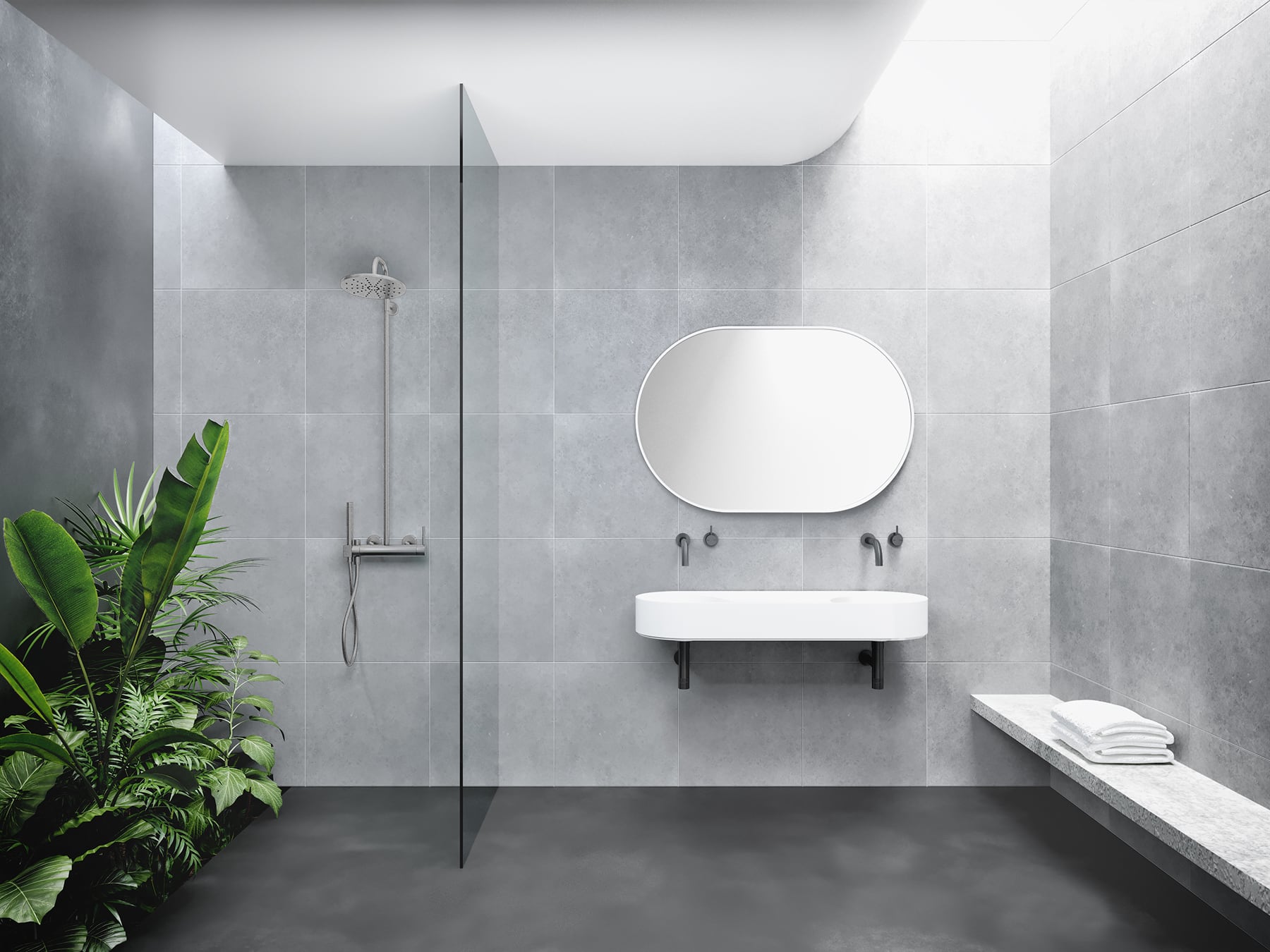 indoors, bathing, sink, bathroom, room, bathtub, person, tub, shower