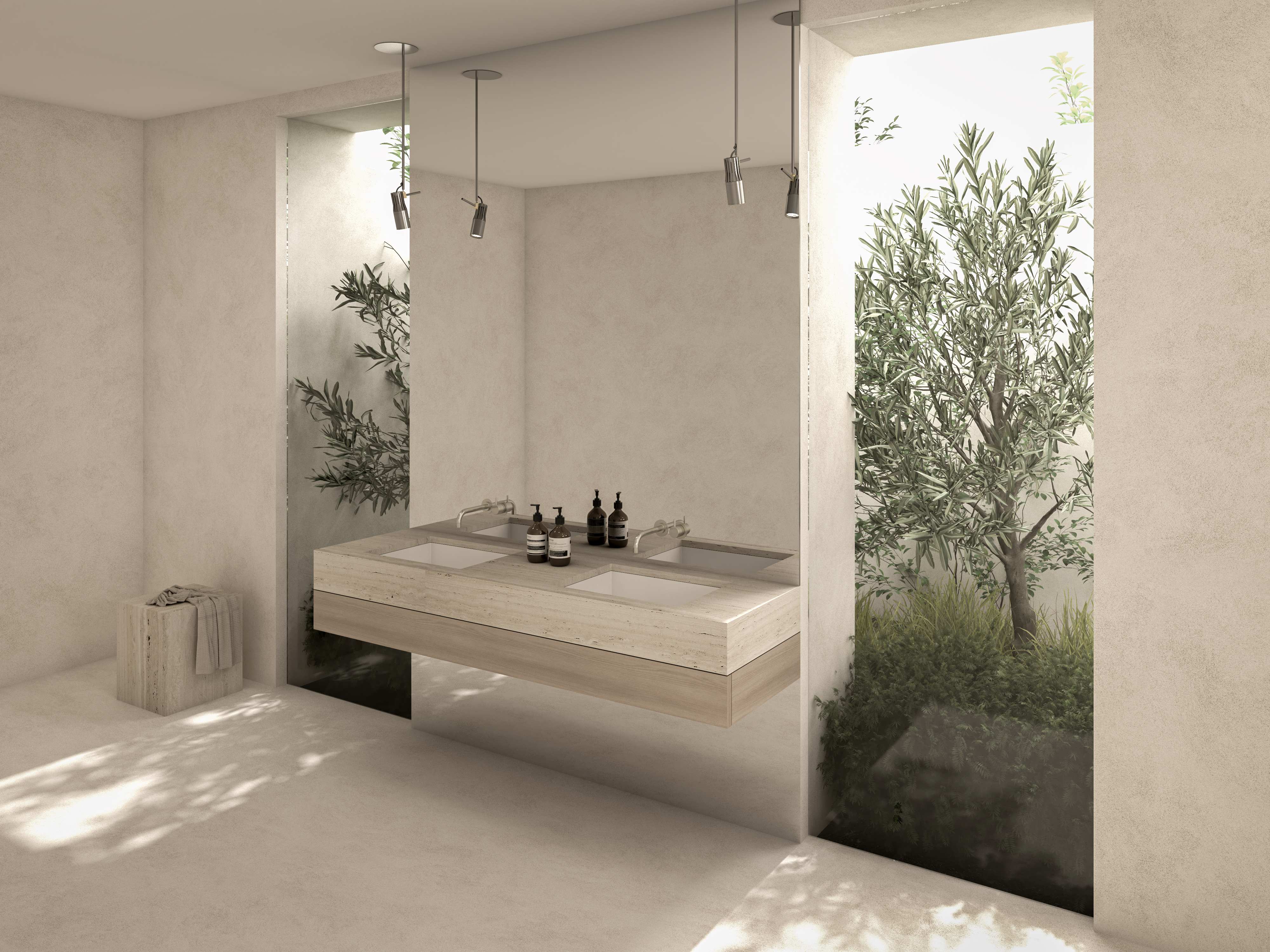 indoors, interior design, corner, lamp, bathing