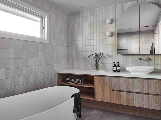 indoors, interior design, sink, bathing, bed, furniture, bathtub, person, tub