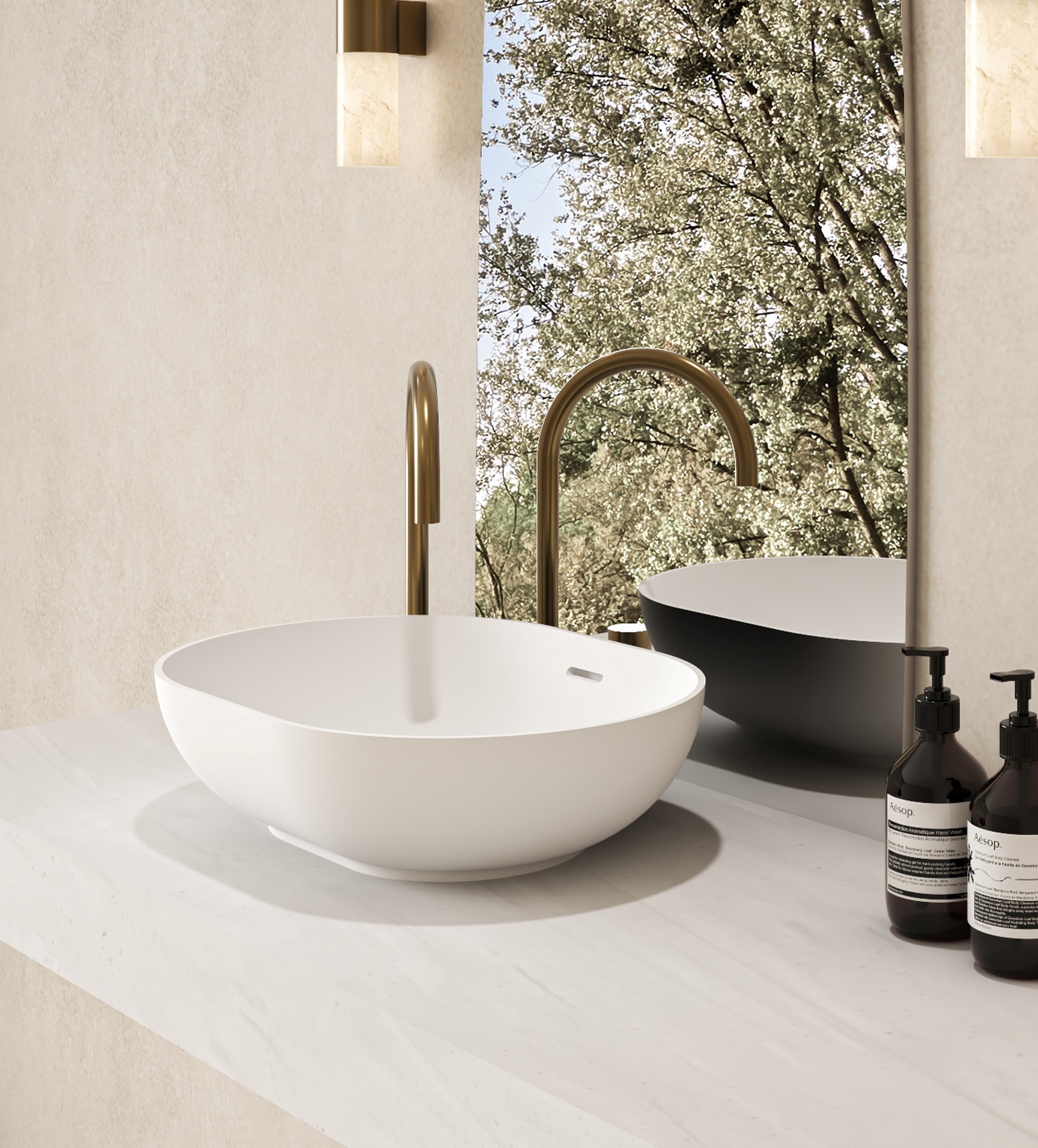 basin, bathing, sink, sink faucet, bathtub, person, tub