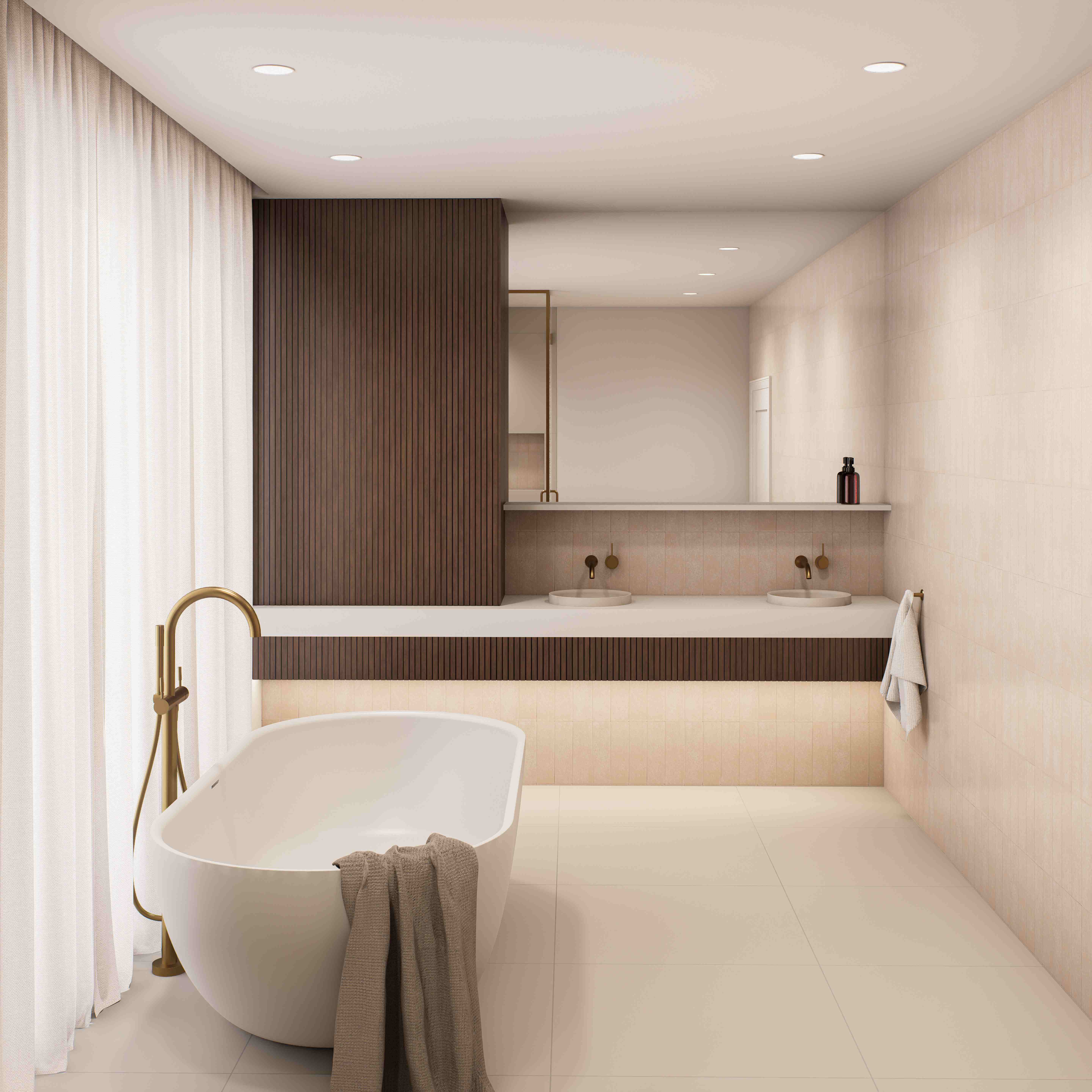 bathing, indoors, interior design, bathtub, person, tub, sink, sink faucet