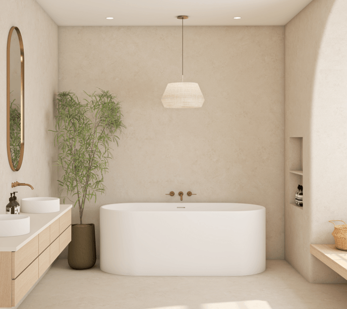 Kanso 1700 Freestanding Bath