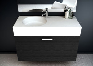Neo 1000 Bathroom Basin and Cabinet