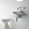 Omvivo Lilli 400 Wall Basin and La La Stool