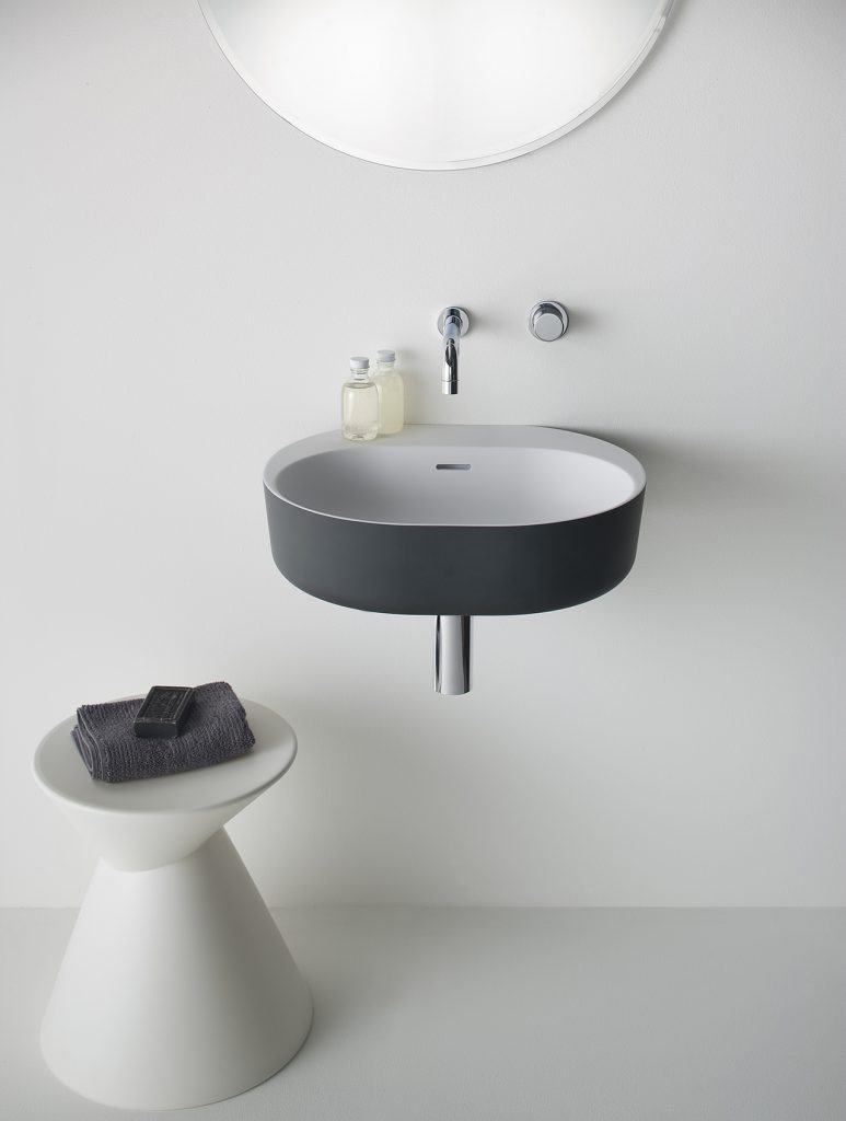 Omvivo | Lilli 550 Basin | Luxury Basins Made From Solid Surface