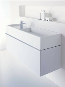 CDesign 1330 Bathroom Basin and Cabinet