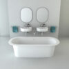 Omvivo Lilli Bath and Lilli 550 Basins