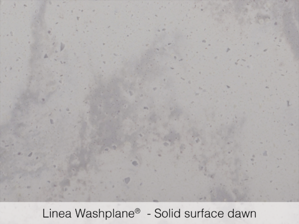 Omvivo Linea Washplane Solid Surface Dawn Swatch