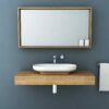 Omvivo Venice Vanity with Box Frame Mirror