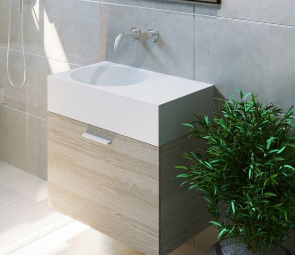 Omvivo Neo 12 Litre Basin with Cabinetry