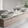 Villa 600 Basin with Shelf - Cove Grey