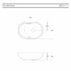 Villa 600 Basin with Shelf - Cove Grey