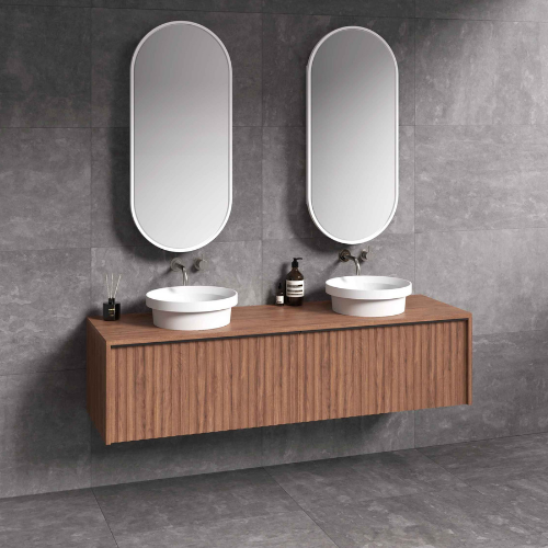 Omvivo's Ritmo Bathroom Cabinetry Offers Unique Modern Profile
