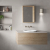 Villa 480 Oval Semi Inset White Haven Basin