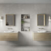 Villa 480 Oval Semi Inset White Haven Basin