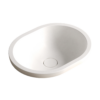 Villa 480 Oval Semi Inset White Haven Basin