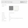 Villa 380 Round Thin Edge Cove Grey Basin